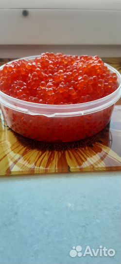 Красная икра, кета