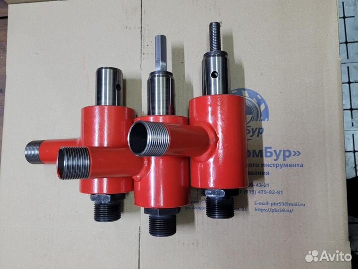 Вертлюг для абиссинской скважины на воду