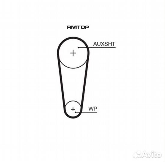 Gates KP15682XS2 Комплект ремня грм + насос водяно