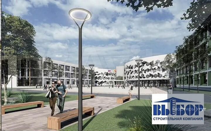 Квартира-студия, 28,4 м², 6/21 эт.