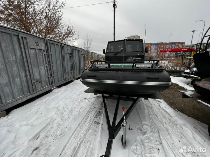 Аэролодка SibEX 550 Tourist 300 л.с Завод