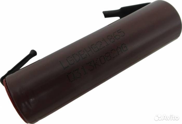 Аккумулятор 18650 (20А, 3000mAh) LG HG2 (Приваренн