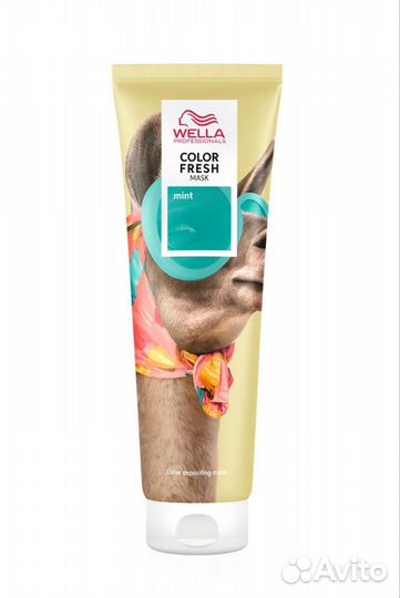 Wella Color Fresh Mint, оттеночная маска 150 мл