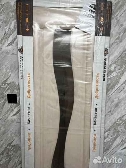 Двери межкомнатные 2 шт, натуральный шпон