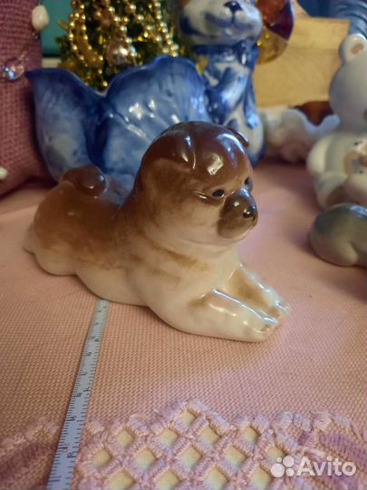 Фарфоровые статуэтки собак