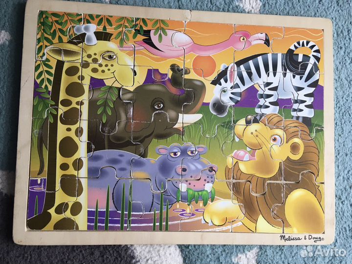 Пазлы 3 штуки