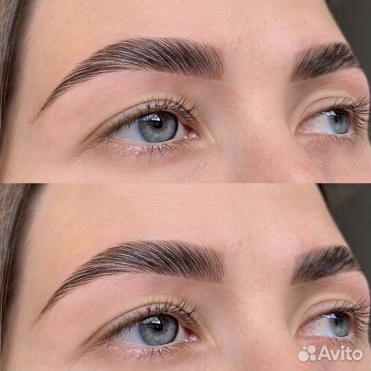 Оформление бровей