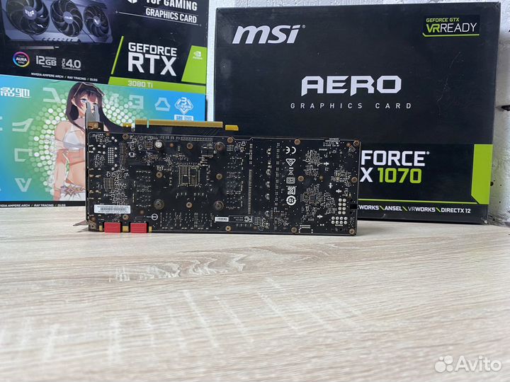 Видеокарта gtx 1070 msi aero