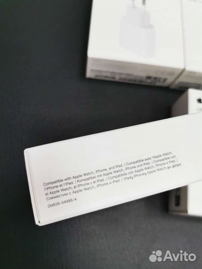 Оригинальный блок питания Apple 20W Type-C