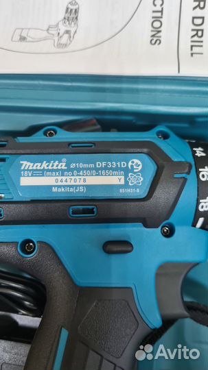 Шуруповерт makita DF331D арт.9636