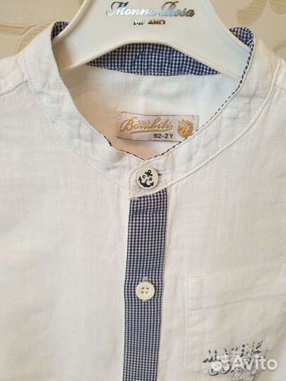 Рубашка для мальчика 92
