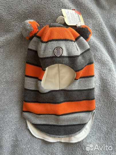 Шапка шлем kotik на 2 года новая