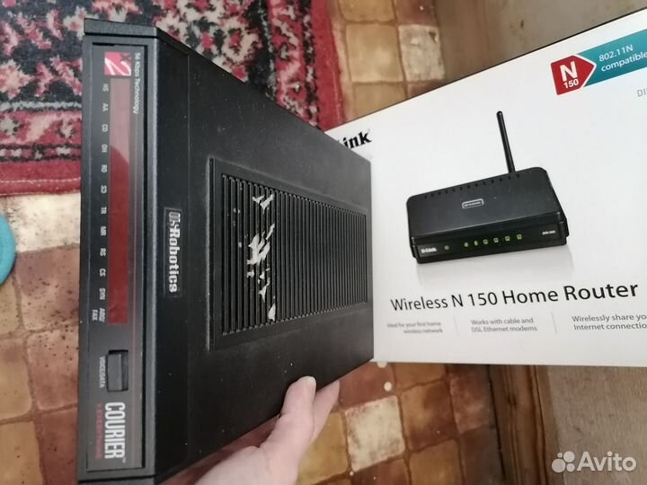 Модем Courier Us Robotics