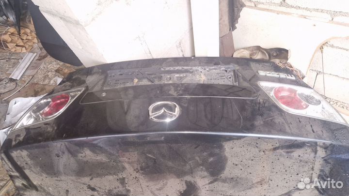 Крышка богажника мазда 6 gg 2005 год седан