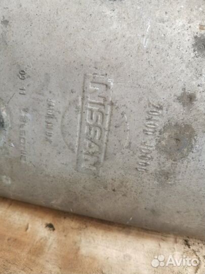 Выхлопная система Nissan Qashqai 1.6 HR16DE 2012