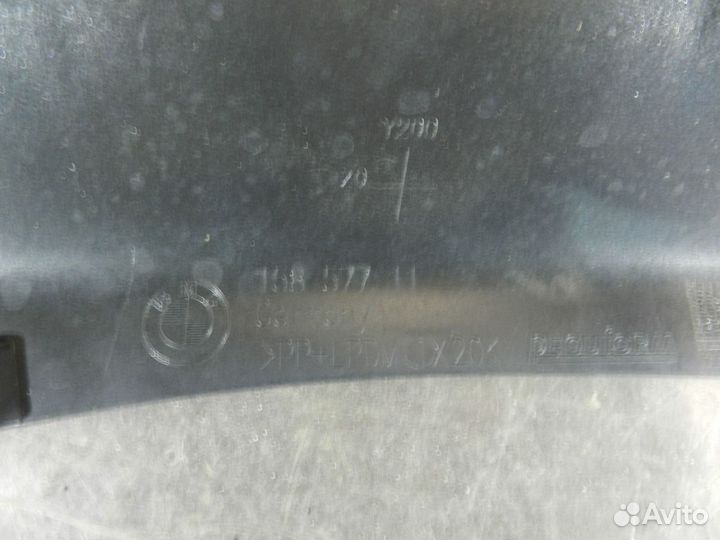 Спойлер бампера заднего (M-Perfomance) - BMW 3 F30