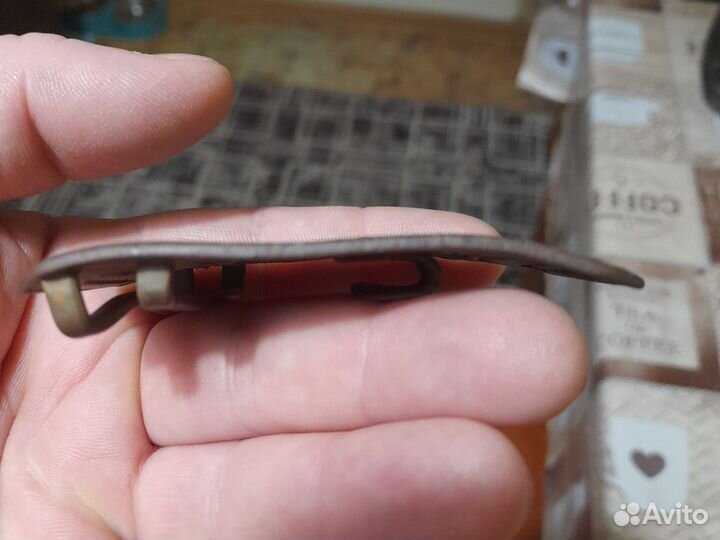 Бляха на ремень царская