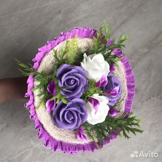 Мыльные букеты