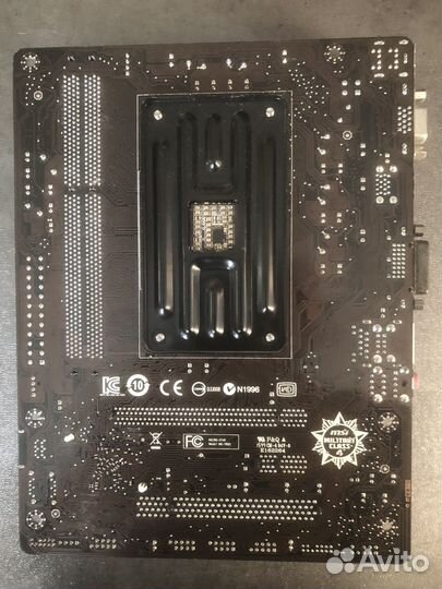 Материнская плата msi a68hm-p33 v 2