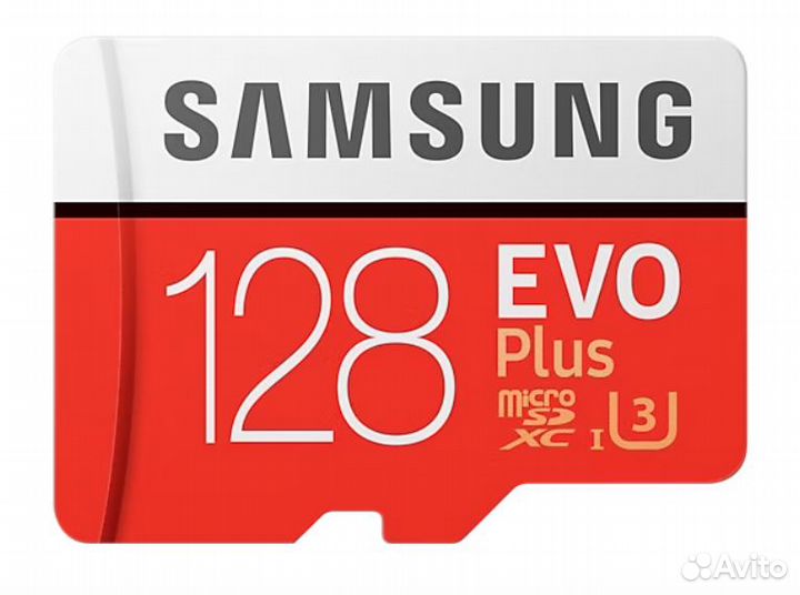 Карта памяти microSD Samsung EVO Plus 128 GB