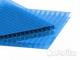 Поликарбонат синий