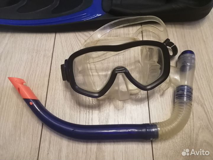 Набор для плавания (маска+трубка) Atemi