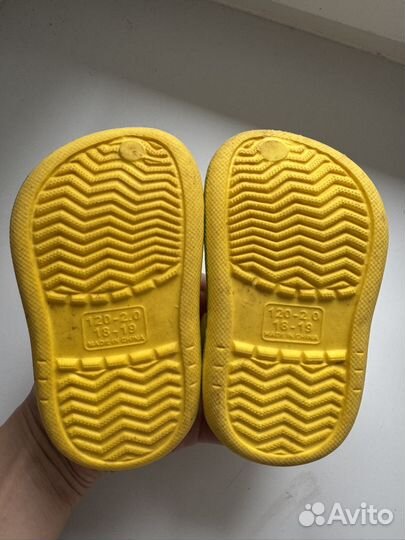 Кроксы детские