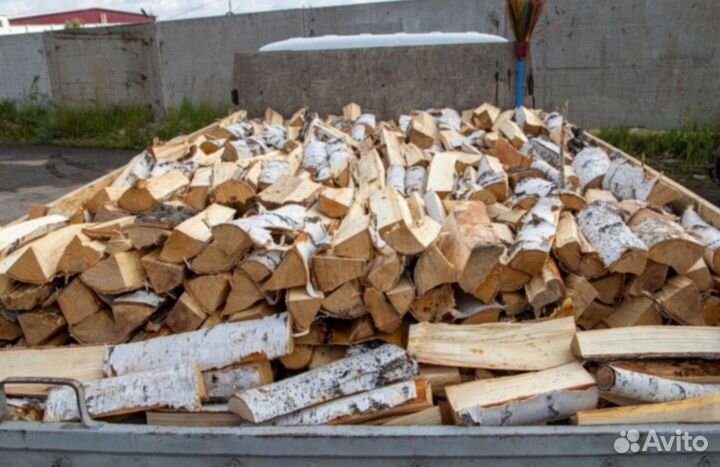 Дрова колотые с доставкой