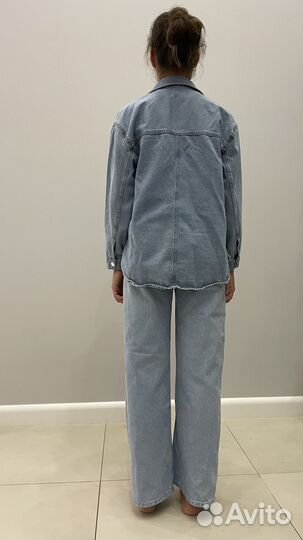 Джинсовка-рубашка для девочки