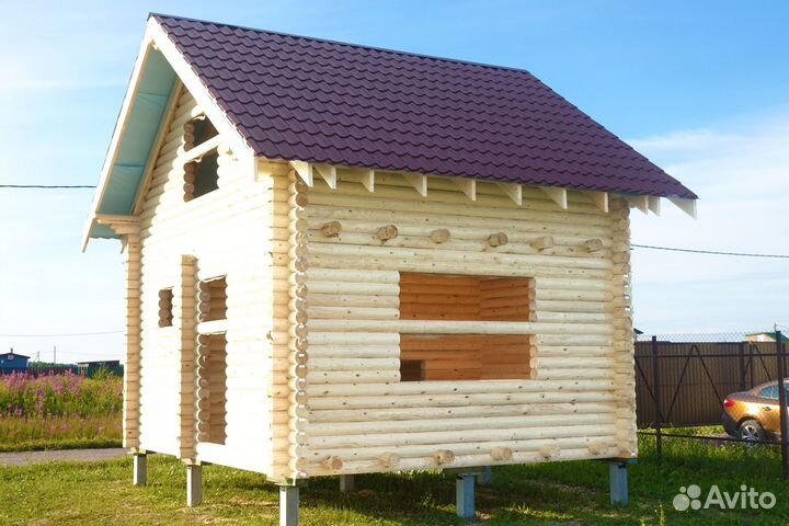 Сруб Дома с Баней