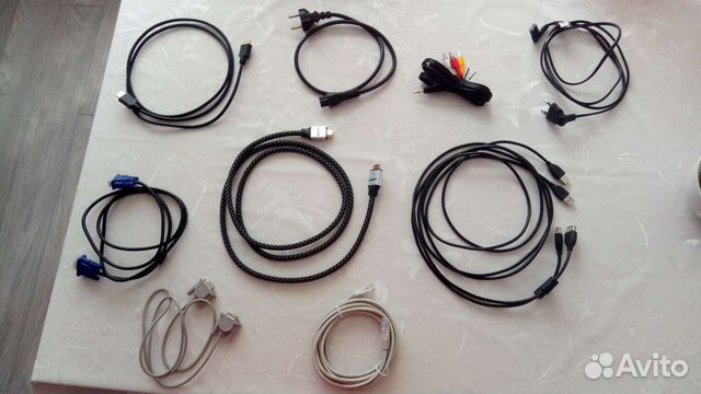 Кабели для электроники и оргтехники, различные
