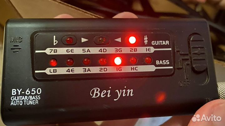 Тюнер для электрогитары