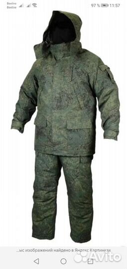 Костум армейский зима