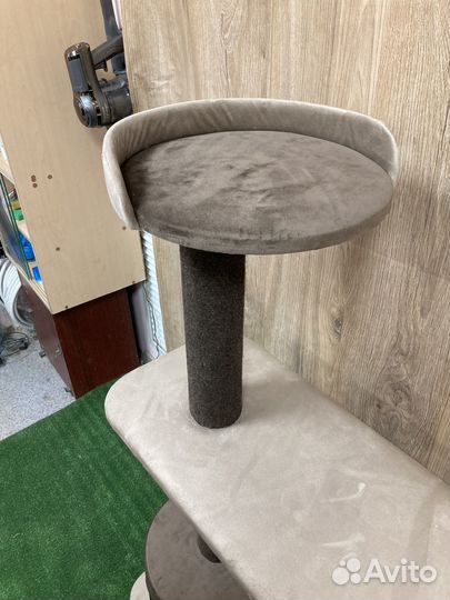 Когтеточка и домик для кошек