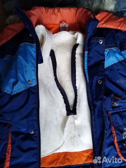 Куртки зимние 110-140ростост для мальчика