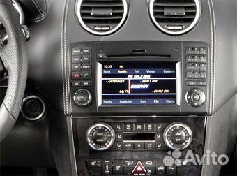 Рамка mercedes-benz ML (164) 06+, GL 06+ 2din