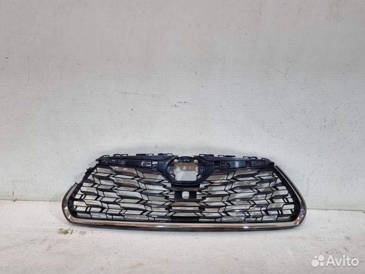 Решетка бампера передняя Toyota Highlander 4 2019
