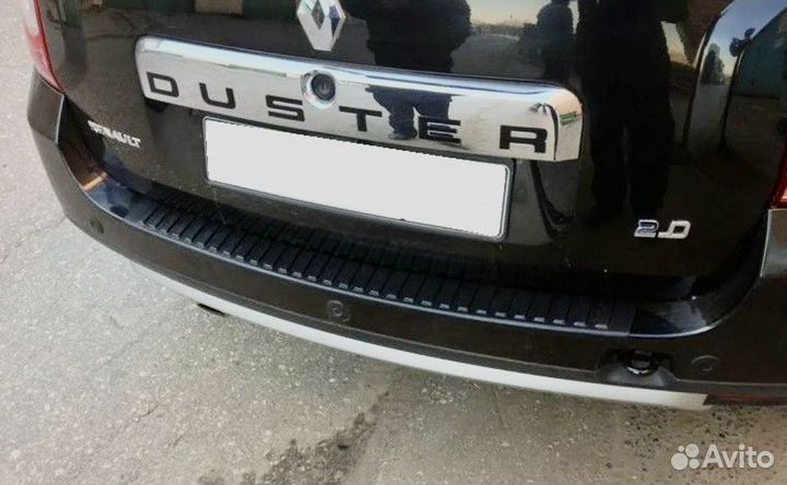 Накладка заднего бампера Рено Дастер