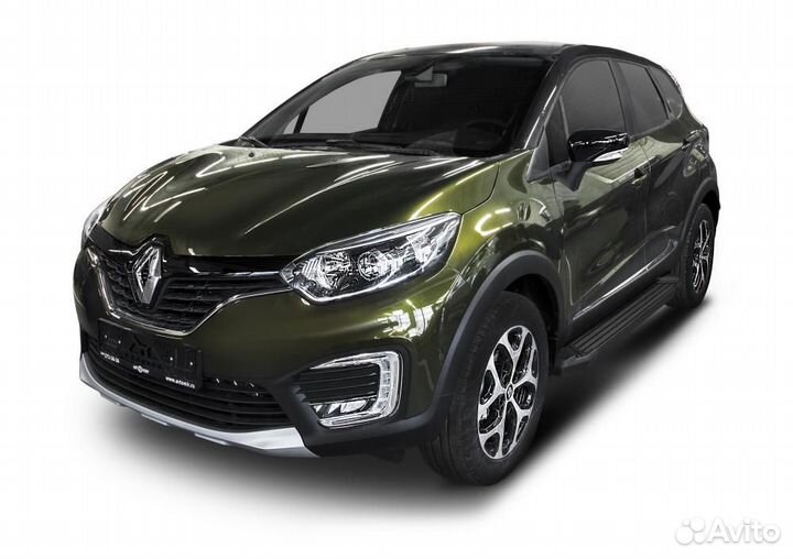 Пороги Подножки Renault Kaptur 2016-2020 