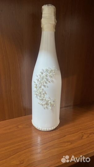 Свадебные бутылки шампанского