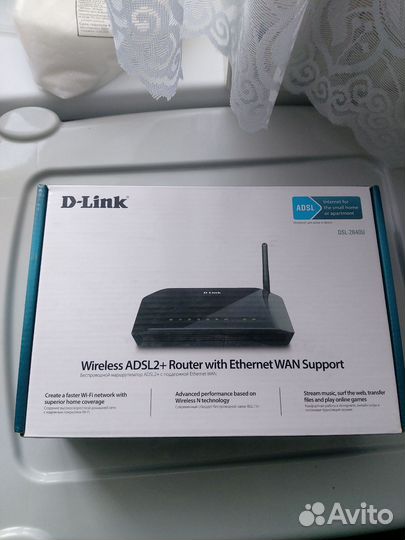 D-Link Wifi роутер adsl2+