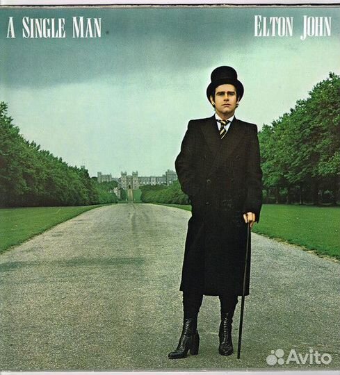 Elton John - A Single Man (LP, Album, Club, RE Ga