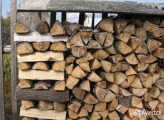 Дрова березовые колотые
