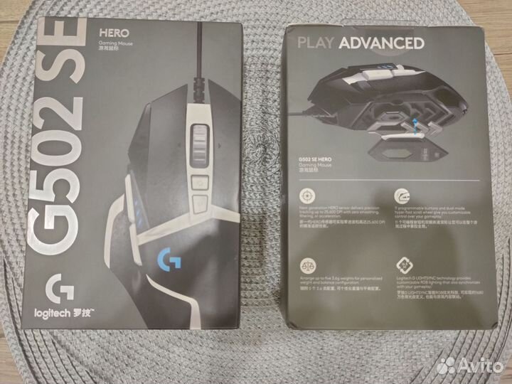 Игровая мышь logitech g502 se hero