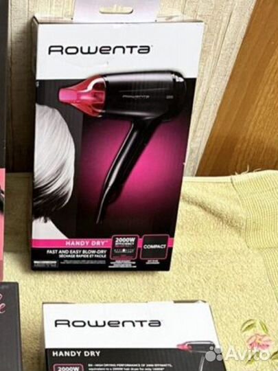 Фен для волос новый rowenta