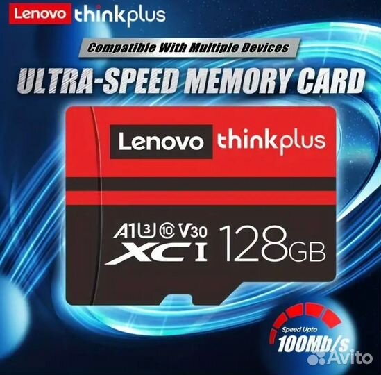 64Gb Lenovo thinkplus TF102 новая Micro SD XC