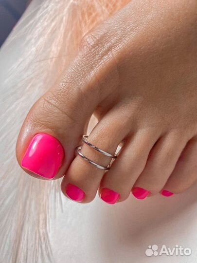 Педикюр с покрытием гель лак