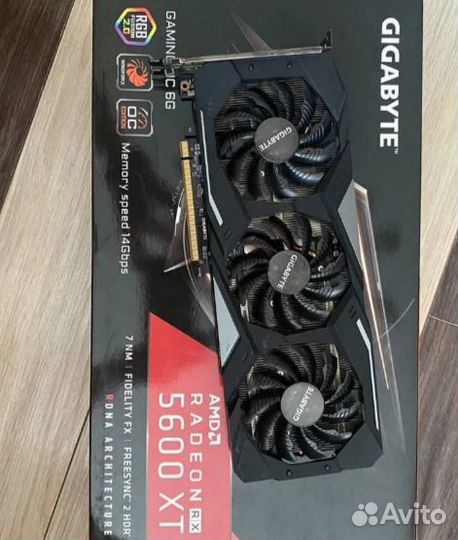Видеокарта rx5600xt