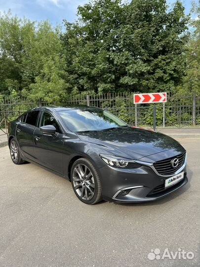 Mazda 6 2.5 AT, 2017, 153 800 км