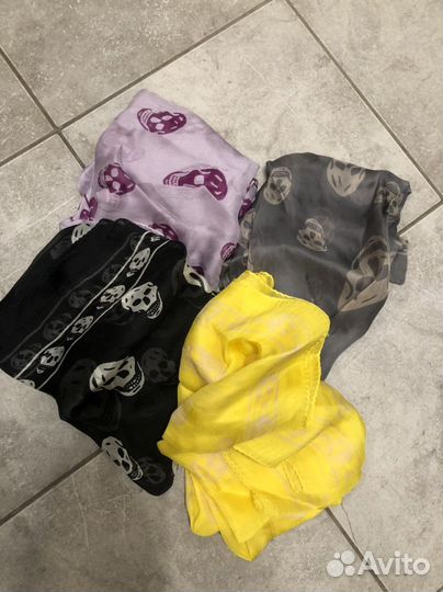 Alexander mcqueen платок оригинал